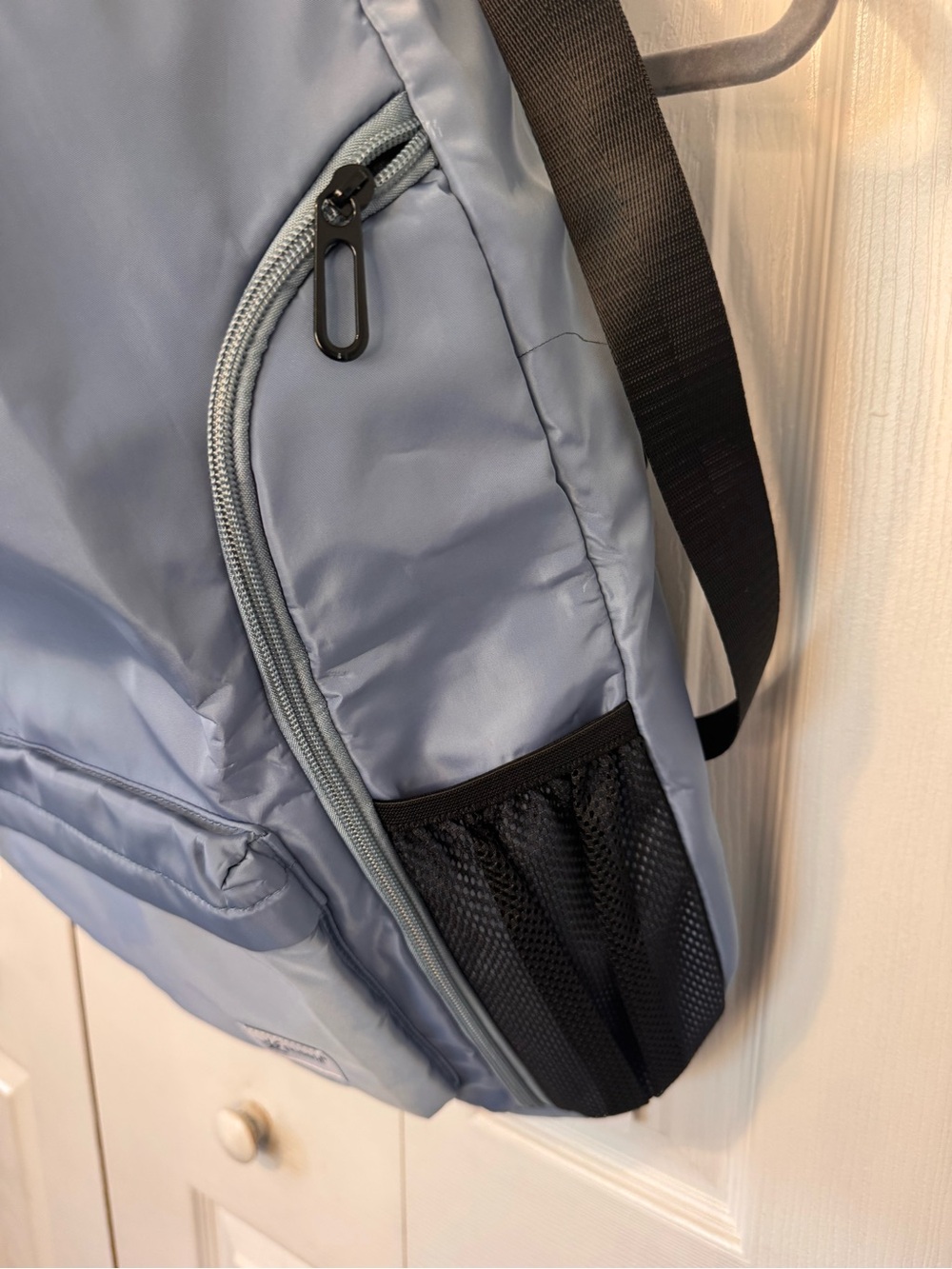 Riselift Large Gym Workout Backpack Tote Travel Bag Blue/Gray NWTS - Picture 4 of 14